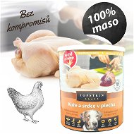 Topstein Chicken and Heart in a Tin 800g - Canned Dog Food