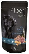 Piper Adult Lamb, Carrots and Brown Rice 150g - Dog Food Pouch