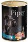 Piper Adult konzerva pre dospelých psov jahňa, mrkva a hnedá ryža 400 g - Kapsička pre psov
