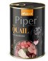 Piper Adult canned food for adult dogs with quail 400g - Canned Dog Food