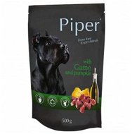 Piper Adult Pouch for Dogs Game and Pumpkin 500g - Dog Food Pouch