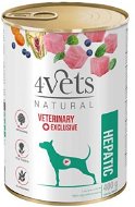 4Vets Natural Veterinary Exclusive Hepatic Dog 400g - Dietní konzerva pro psy