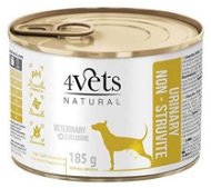 4Vets Natural Veterinary Exclusive Urinary SUPPORT Dog 185g - Diet Dog Canned Food