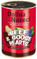 Dolina Noteci Superfood Beef and Goose Heart 400g - Canned Dog Food