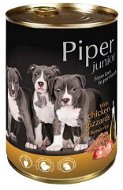 Piper Junior kuřecí žaludky a hnědá rýže 400g - Konzerva pro psy