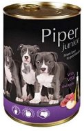 Piper Junior telecí maso a jablko 400g - Konzerva pro psy