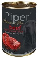 Piper Platinum Pure hovädzie a hnedá ryža 400 g - Konzerva pre psov