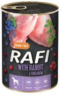 Rafi Rabbit Pâté  with Blueberries and Cranberries 400g - Pate for Dogs