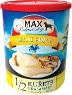 MAX 1/2 Chicken with Calamari 800g 4 pcs - Canned Dog Food
