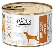 4Vets Natural Veterinary Exclusive Weight Reduction 185g - Diet Dog Canned Food