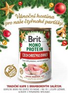 Brit Care Dog Monoprotein Christmas can 400 g - Konzerva pre psov