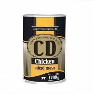 Delikan CD Chicken 100% masa 1200g - Canned Dog Food