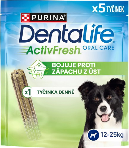 Dentalife Activfresh Medium maškrty pre psov 115 g - Maškrty pre psov - Hlavný obrázok
