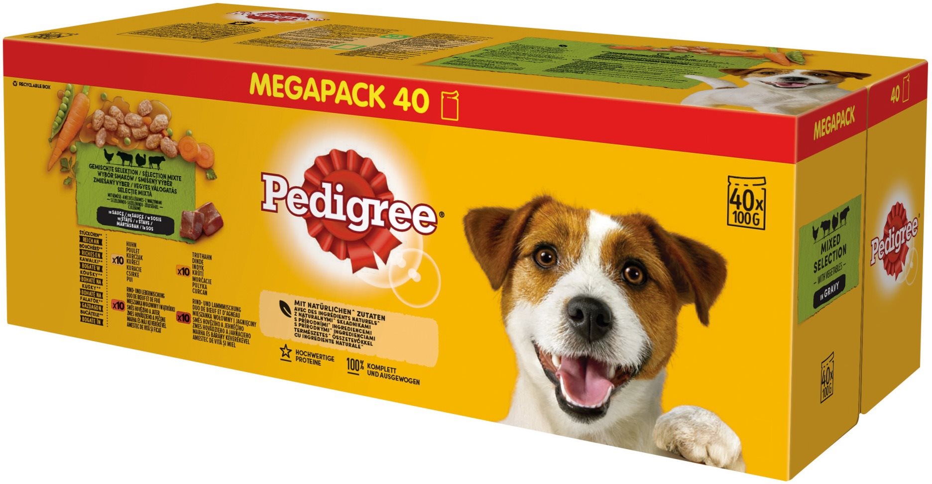 Pedigree vital store protection pouches