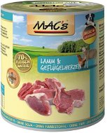 MAC's Dog Lamb and Poultry Heart with Rice 400g - Canned Dog Food