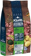 Polaris bezobilné granule s čerstvým mäsom Junior Large Breed s jahňacím a losos 12 kg - Granule pre šteniatka