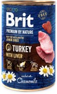 Brit Premium by Nature Turkey with Liver 400 g - Konzerva pre psov