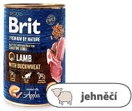 Brit Premium by Nature Lamb with Buckwheat 400 g - Konzerva pre psov