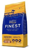 FISH4DOGS Small Granules for adult dogs Finest white fish with potatoes 12 kg, 1+ - Dog Kibble