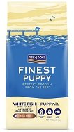 FISH4DOGS Small Puppy Granules Finest white fish with potatoes 12 kg, 2m+ - Kibble for Puppies