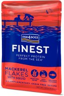 FISH4DOGS Finest mackerel with squid 100 g - Dog Food Pouch