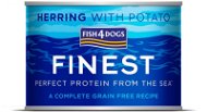 FISH4DOGS Canned food for dogs Finest herring with potatoes 185 g - Canned Dog Food