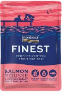 FISH4DOGS Delicious pocket for dogs 99% salmon 100g - Dog Food Pouch