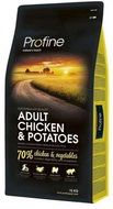 Profine Adult Chicken & Potatoes 15 kg - Granule pro psy