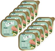Wow Turkey pate with zucchini Adult 11 × 150 g - Pate for Dogs