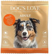 Dog's Love Beef Adult 80 g - Dog Kibble