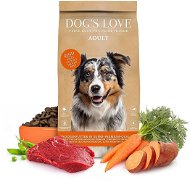 Dog's Love granule Hovädzie Adult 12 kg - Granuly pre psov