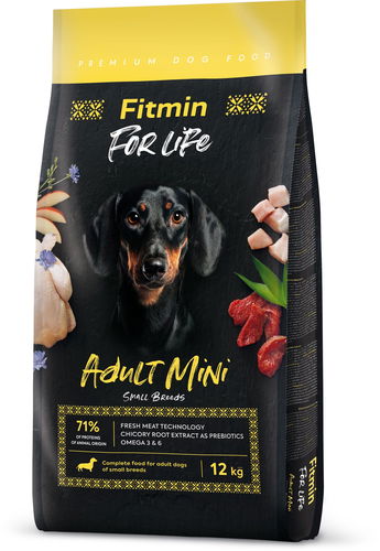 Fitmin For Life Dog Adult Mini 2,5 kg - Granule pro psy - Hlavní obrázek
