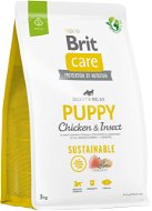 Brit Care Dog Sustainable s kuracím a hmyzom Puppy 3 kg - Granule pre šteniatka