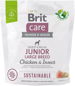 Brit Care Dog Sustainable s kuracím a hmyzom Junior Large Breed 1 kg - Granule pre šteniatka