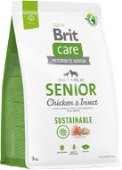 Brit Care Dog Sustainable Senior 3 kg - Dog Kibble