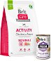 Brit Care Dog Sustainable s kuřecím a hmyzem Activity 3 kg + Brit Fresh Veal with millet 400 g  - Dog Kibble