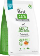 Brit Care Dog Grain-free s lososom Adult Large Breed 3 kg - Granuly pre psov