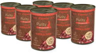 Fitmin Purity Konzerva hovězí s játry pro psy 6 × 400 g - Canned Dog Food