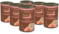 Fitmin Purity Konzerva kuřecí s lososem pro štěňata 6 × 400 g - Canned Dog Food