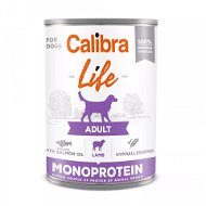 Calibra Dog Life konzerva pro dospělé psy s jehněčím 400 g - Canned Dog Food