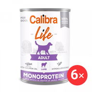 Calibra Dog Life konzerva pro dospělé psy s jehněčím 6 × 400 g - Konzerva pro psy
