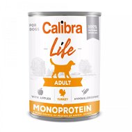 Calibra Dog Life konzerva pro dospělé psy s krůtím a jablky 400 g - Canned Dog Food