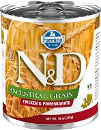 N&D Dog Low grain adult Chicken & Pomegranate 285 g - Konzerva pre psov