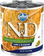 N&D Ancestral Grain Dog Adult Lamb & Blueberry 285 g - Konzerva pre psov