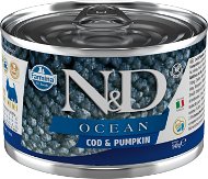N&D Dog Ocean adult Codfish & Pumpkin Mini 140 g - Konzerva pre psov
