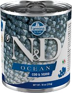 N&D Dog Ocean adult Codfish & Squid 285 g - Canned Dog Food