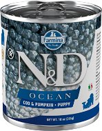 N&D Dog Ocean puppy Codfish & Pumpkin 285 g - Konzerva pre psov