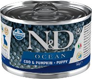 N&D Dog Ocean puppy Codfish & Pumpkin Mini 140 g - Konzerva pro psy