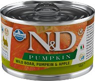 N&D Pumpkin Dog Adult Boar & Apple Mini 140 g - Konzerva pre psov