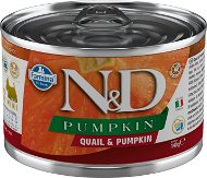 N&D Dog Pumpkin adult Quail & Pumpkin Mini 140 g - Konzerva pre psov